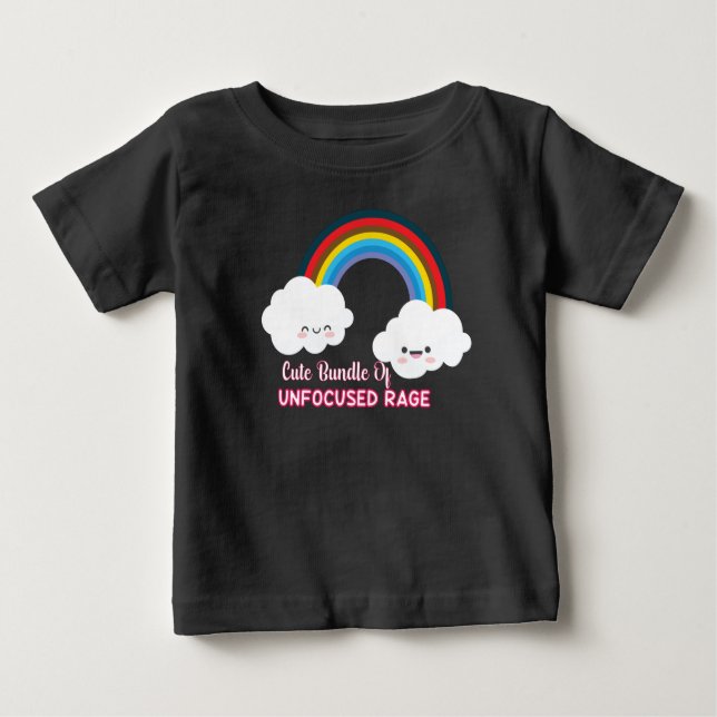T-shirt Pour Bébé Mignonne Offre De Gamme Non Concentrée (Devant)