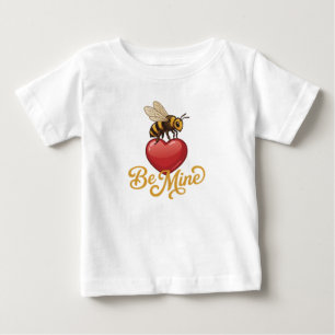 T-shirt Pour Bébé Mignonne Sois Mienne Alvéole
