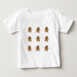 T-shirt Pour Bébé Mignons biscuits chat en pain d'épice