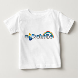 T-shirt Pour Bébé milkaholic