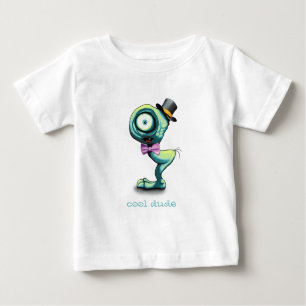 T-shirt Pour Bébé Mimo un mignon petit monstre Cool Dude