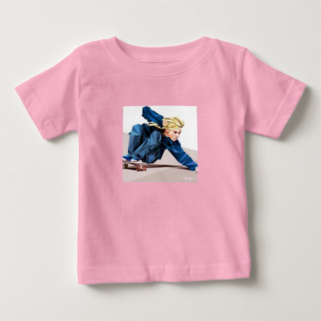 T-shirt Pour Bébé Mini Jay Adams (Devant)