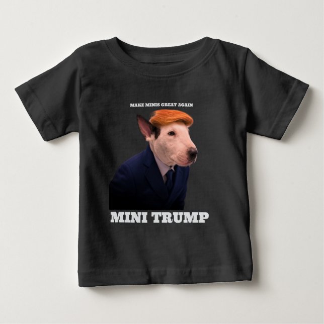 T-SHIRT POUR BÉBÉ MINI TRUMP (Devant)