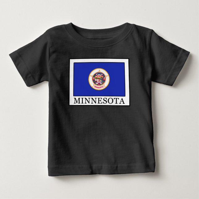 T-shirt Pour Bébé Minnesota (Devant)