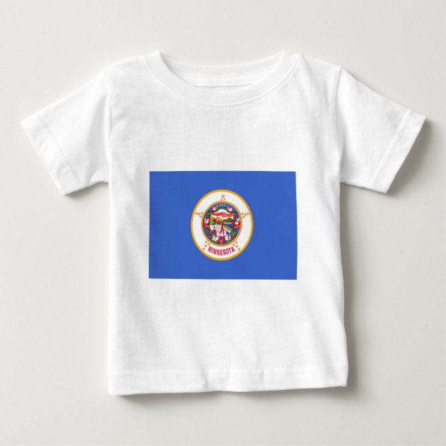 T-shirt Pour Bébé Minnesota (Devant)