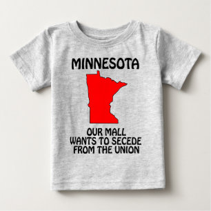 T-shirt Pour Bébé Minnesota - Notre centre commercial veut faire séc