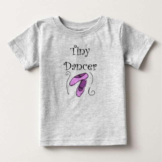 T-shirt Pour Bébé Minuscule danseur (Devant)