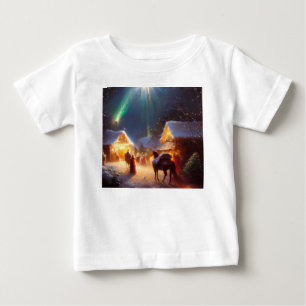 T-shirt Pour Bébé Miracle de Noël 3