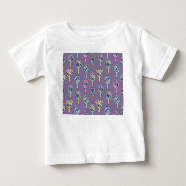 T-shirt Pour Bébé miroir (Devant)
