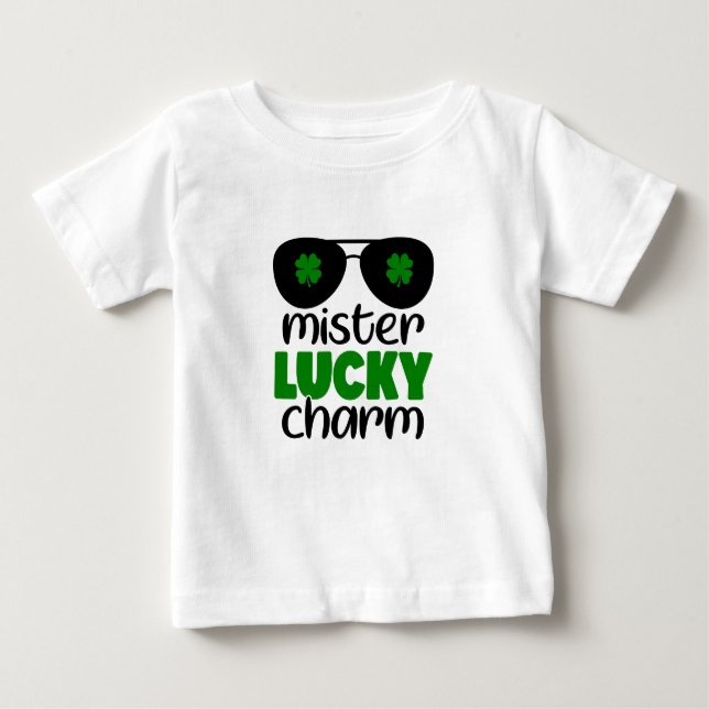 T-shirt Pour Bébé Mister Lucky Charm Baby (Devant)