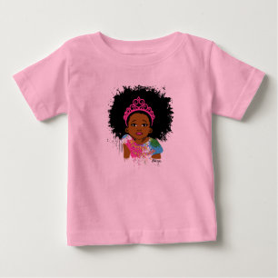 T-shirt Pour Bébé Mocha Princess Baby Tee