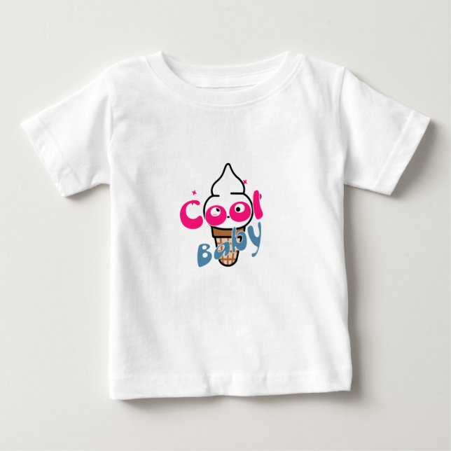 T-shirt Pour Bébé Mode enfant cool (Devant)