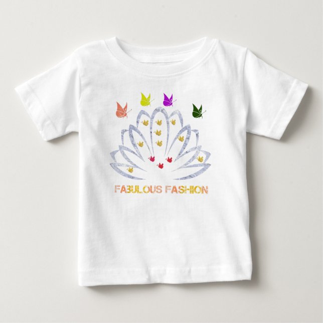 T-shirt Pour Bébé mode fabuleuse (Devant)