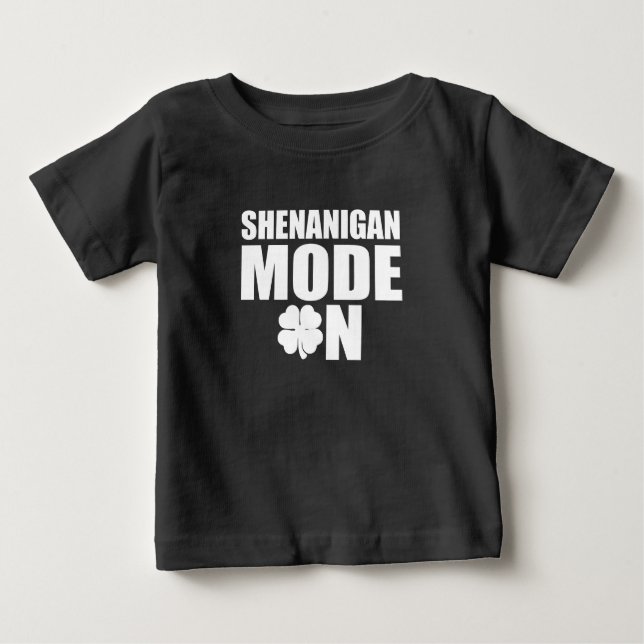 T-shirt Pour Bébé Mode Shenanigan (Devant)