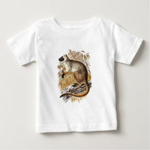 T-shirt Pour Bébé Modèle vintage de kangourous de kangourou d'arbre