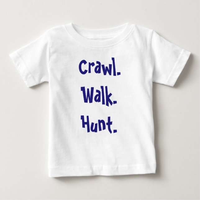 T-shirt Pour Bébé Modern Infant Typography Romper (Devant)