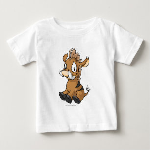 T-shirt Pour Bébé Moehog Brown