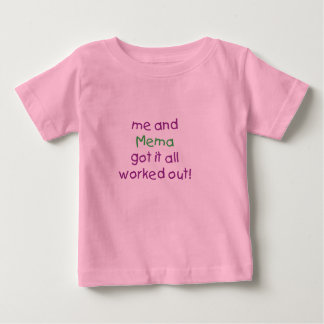 T-shirt Pour Bébé Moi et Mema