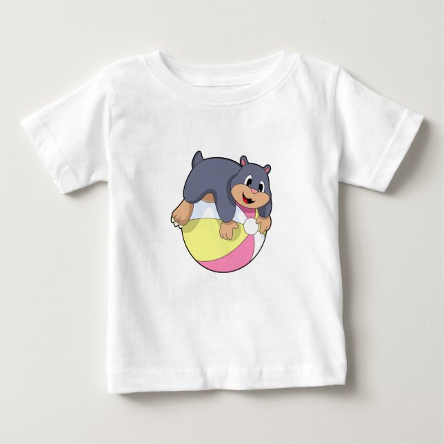 T-shirt Pour Bébé Mole avec Water polo.PNG (Devant)