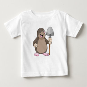 T-shirt Pour Bébé Mole with Shovel