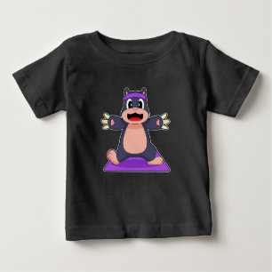 T-shirt Pour Bébé Mole Yoga Fitness Gymnastique