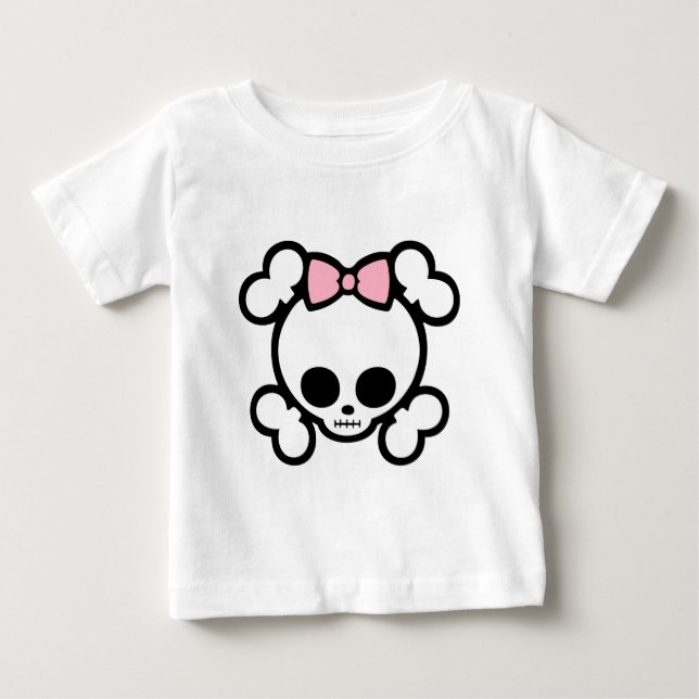 T-shirt Pour Bébé Molly Bow (Devant)