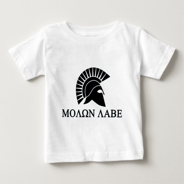 T-shirt Pour Bébé molon_labe__B (Devant)