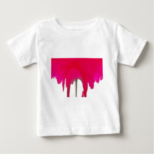 T-shirt Pour Bébé Moment capturé : Une Élégance Pétale Rose Rouge