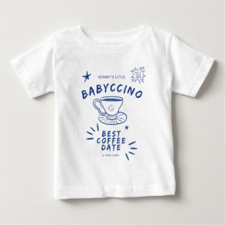 T-shirt Pour Bébé Mommy’s Little Babyccino Coffee Date