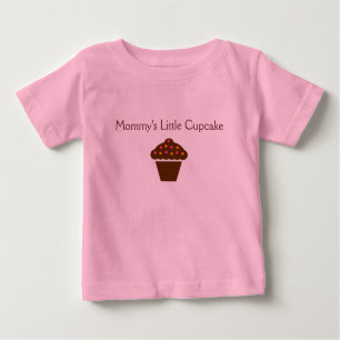 T-shirt Pour Bébé Mommy's Little Cupcake - adorable infant outfit