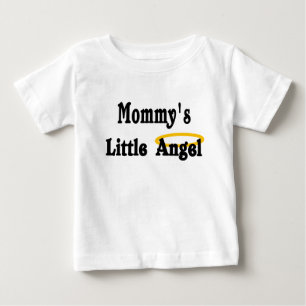 T-shirt Pour Bébé mommys peu d'ange