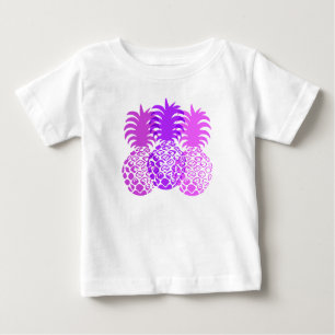 T-shirt Pour Bébé Momona Pineapple Hawaiian Tropical