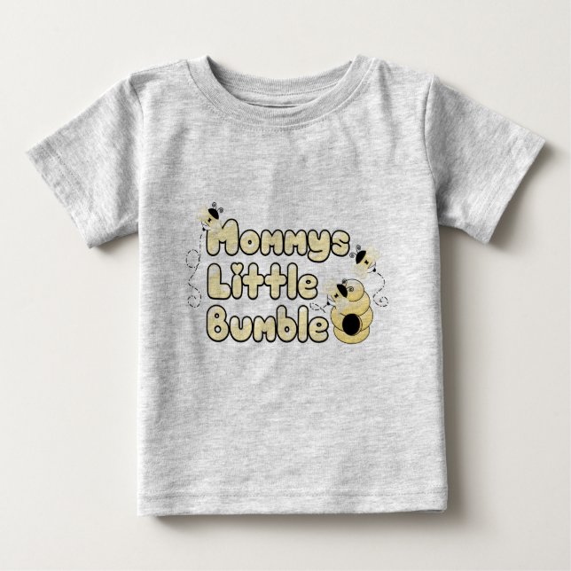 T-shirt Pour Bébé Momys peu gaffent (Devant)