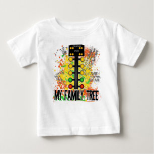 T-shirt Pour Bébé Mon arbre généalogique