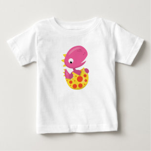 T-shirt Pour Bébé Mon bébé Dinosaur