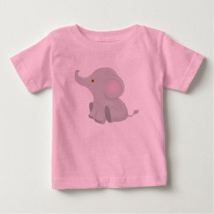T-shirt Pour Bébé Mon bébé éléphant