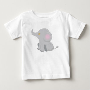 T-shirt Pour Bébé Mon bébé éléphant