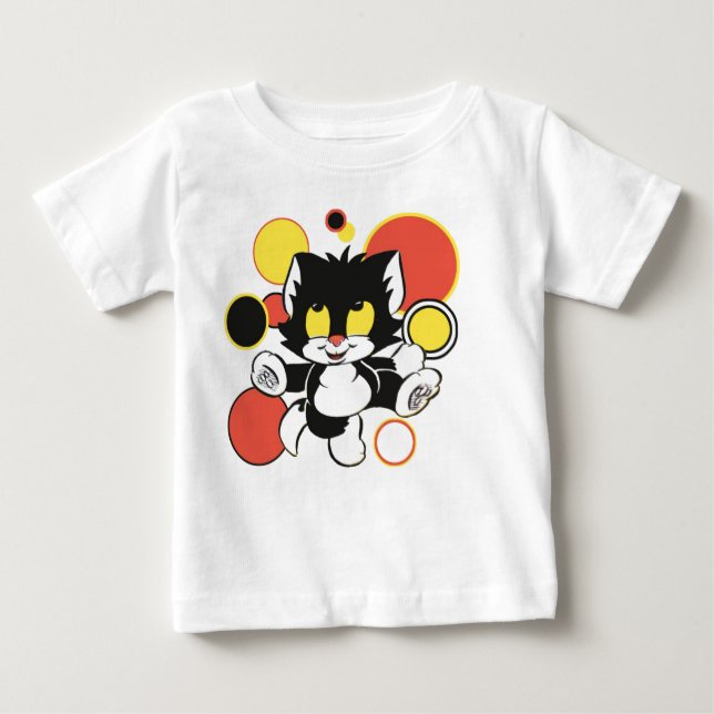T-shirt Pour Bébé Mon nom est Flicky (Devant)