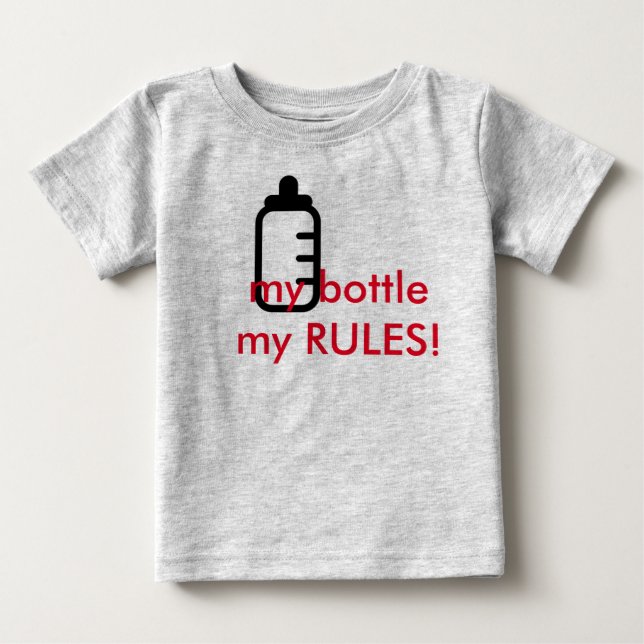 T-shirt Pour Bébé mon organisme de réglementation bebe (Devant)