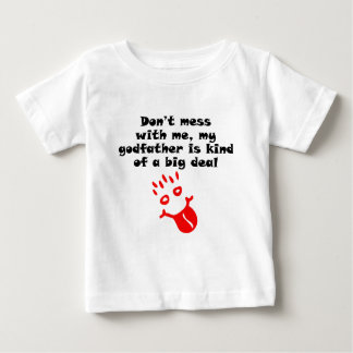 T-shirt Pour Bébé Mon père de Dieu est un peu une affaire