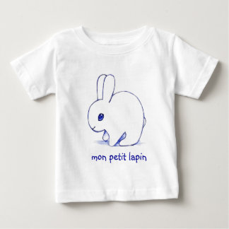 T-shirt Pour Bébé Mon Petit Lapin