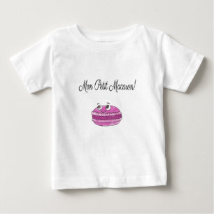 T-shirt Pour Bébé Mon Petit Macaron