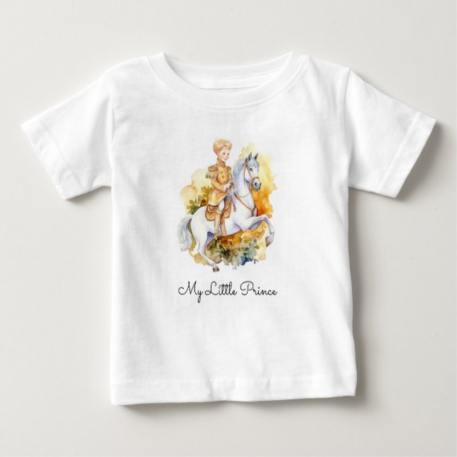 T-shirt Pour Bébé Mon Petit Prince (Devant)