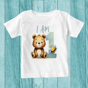 T-shirt Pour Bébé Mon premier anniversaire Buddy Tee