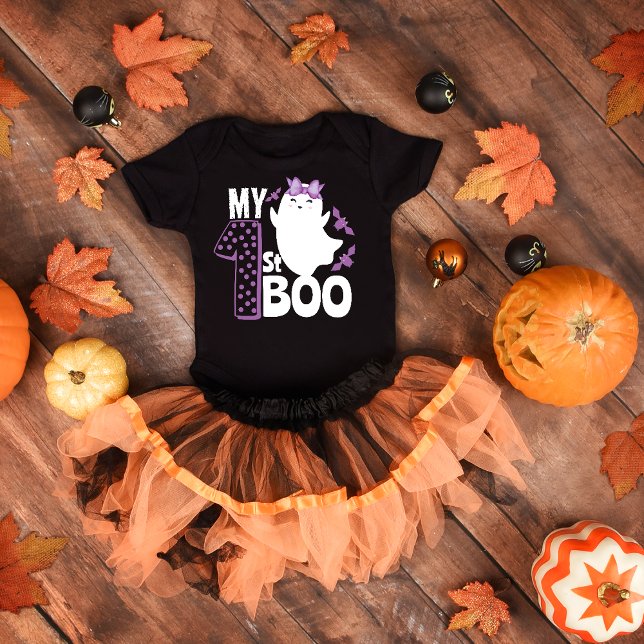 T-shirt Pour Bébé mon premier halloween bohème fantôme Éffrayant (Créateur téléchargé)