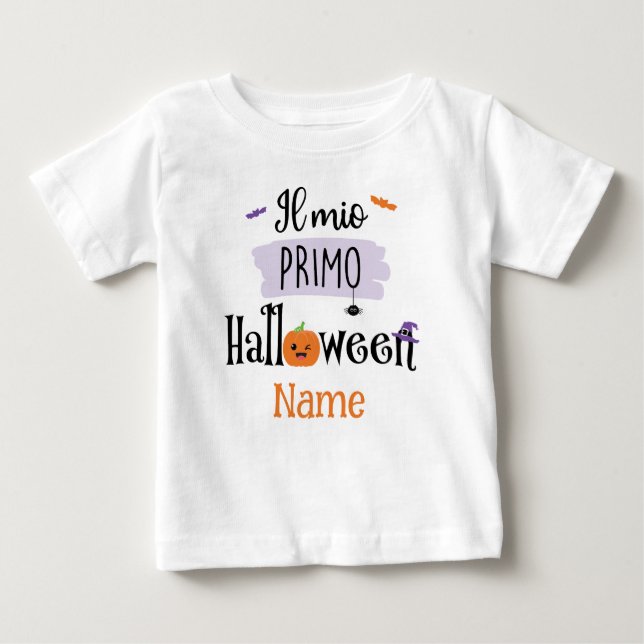 T-shirt Pour Bébé Mon premier Halloween - Il Mio Primo Halloween (Devant)