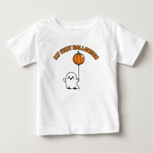 T-shirt Pour Bébé Mon premier maillot pour bébé d'Halloween - mignon