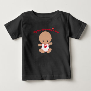 T-shirt Pour Bébé Mon premier T-shirt bébé de la Saint Valentin