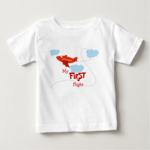 T-shirt Pour Bébé Mon premier vol