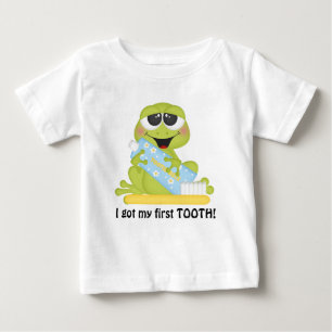 T-shirt Pour Bébé Mon t-shirt bébé unisex First Tooth